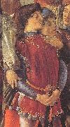 BOTTICELLI, Sandro The Adoration of the Magi (detail) oil